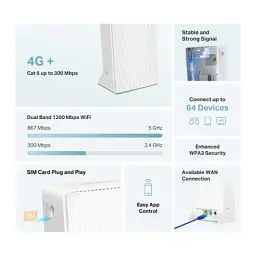 Маршрутизатор Mercusys MB230-4G - мініатюра 5