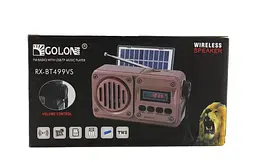 Ретро радіоприймач з ліхтарем Golon RX-BT499VS Чорний - мініатюра 5