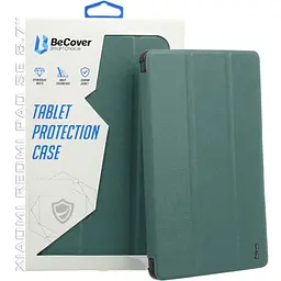 Чохол до планшета BeCover Smart Case Xiaomi Redmi Pad SE 8.7" Dark Green (711906) - мініатюра 7