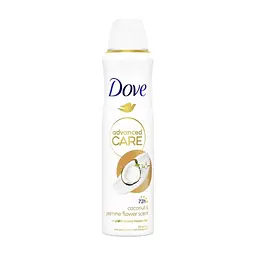 Антиперспірант Dove Кокос та квіти жасмину 72 години 150 мл (8720181291487)