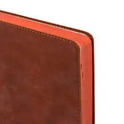 Щоденник діловий Leo Planner 2027 Case інтегральний А5 368 сторінок коричневий (252744) - мініатюра 2