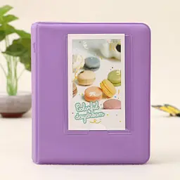 Фотоальбом для Fujifilm Instax Mini (12, 11, 40, 70, 90, 99, EVO, Link, Liplay) Polaroid 300, Z2300 на 64 фото, фіолетовий  - мініатюра 4
