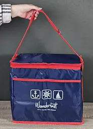 Термосумка Stenson Wanderlust R28805 25 л охолодження та збереження температури 36x20x32 см Синій - мініатюра 7