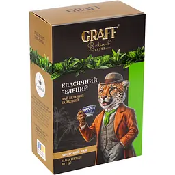 Чай зелений Graff Класичний зелений байховий листовий 80 г