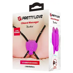 Вібратор Pretty Love Heartbeat метелик для клітора - мініатюра 8