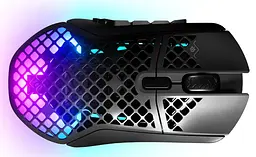 Миша SteelSeries Aerox 9 Wireless / Bluetooth / USB - 3 режимна чорна 18 кнопок RGB 18000dpi - мініатюра 5
