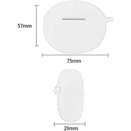 Чохол BeCover Silicon для Xiaomi Redmi Buds 4 Active White (710946) - мініатюра 2