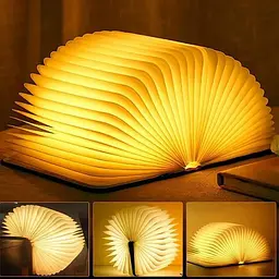 Складная настольная светодиодная лампа-книга XPRO Book Lamp с USB-зарядкой (44686-_299) - мініатюра 13