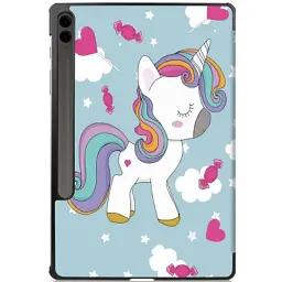 Чохол до планшета BeCover Smart Case Samsung Tab S9 Plus (SM-X810/SM-X816)/S9 FE Plus (SM-X610/SM-X616) 12.4" Unicorn (710385) - мініатюра 4