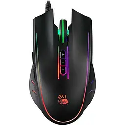 Комп'ютерна мишка A4Tech Bloody Q81 Neon XGlide Curve Black (4711421948555) - мініатюра 2