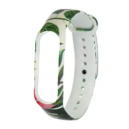 Силіконовий ремінець для фітнес браслетів Xiaomi Mi Band 3/4, Silicone, tropics, зі зручною застібкою, на фітнес трекер та смарт годинник, ArmorStandart (ARM52067)