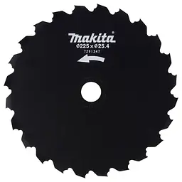 Ніж для мотокоси UR012G 255 х 25.4 мм 24T Makita 199872-9