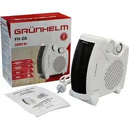 Тепловентилятор Grunhelm FH-06 спіральний (89168) - мініатюра 6