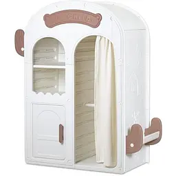 Дитяча шафа Mealux Narnia White (KD-E061 Coffee White)