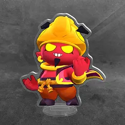 Акрилова колекційна фігурка Brawl Stars Джин (у вигляді «Злий Джин») 10 см