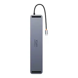 Хаб Baseus EliteJoy Gen2 11-Port Type-C HUB Adapter WKSX030013 Dark Grey - мініатюра 4