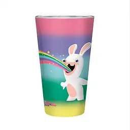 Склянка Lapin Cretins Rainbow Rabbids (Скажені кролики) 400 мл