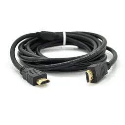 Кабель Ritar PL-HD94 HDMI-HDMI Ultra HD 1080P, 20.0m, v1,4, OD-8.0mm, з фільтром, круглий Black, коннектор Gold, Пакет, Q20