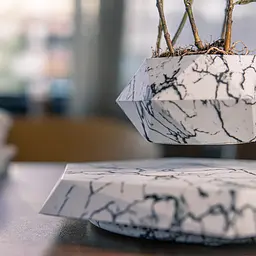 Вазон левітаючий HCNT Мармур (SIM10-PZ1M) - мініатюра 2