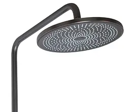 Душова система для душу Qtap Slavonice Gunmetal Black PVD QTSLA110GMB45913 - мініатюра 5
