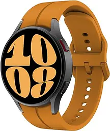 Ремінець силіконовий BeWatch NEO для Samsung Galaxy Watch 4/5/6 20 мм Гірчичний (101neo04) - мініатюра 2