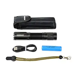 Ліхтар Konus Konuslight-RC7 (1200 Lm) USB Rechargeable (3931) - мініатюра 7