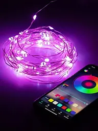 Гірлянда LED 10 м з дистанційним керуванням - мініатюра 4