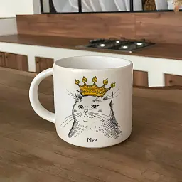 Чашка «Киця в короні» - мініатюра 5