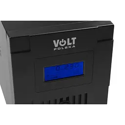 Джерело безперебійного живлення UPS VoltPolska 2000VA 2x9Ah (1200/2000W) - мініатюра 2