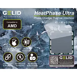 Термопрокладка Gelid Solutions HeatPhase Ultra for AMD CPU (PH-GC-01-A) - мініатюра 2