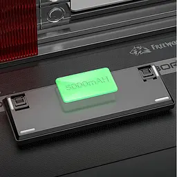 Ігрова дротова магнітна клавіатура FreeWolf F68 / Magnetic Switch / RGB / Wired / Black - мініатюра 3