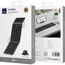 Клавіатура Wiwu Foldable FMK-05 Black [137372] - мініатюра 7
