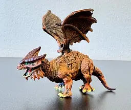 Фігурка дракона жовтого Dino Toys 56627, в коробці - мініатюра 7