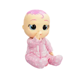 CRY BABIES Інтерактивна Лялька Плакса Новонароджена Коні IMC Art.911284 - мініатюра 5