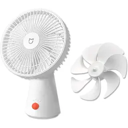 Вентилятор MiJia Rechargeable Xiaomini Fan White - мініатюра 6