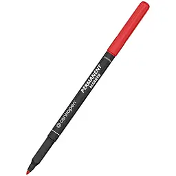 Маркер Centropen Permanent 1 мм червоний упаковка 12 шт. (2536/02)