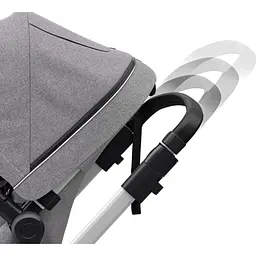 Детская коляска Thule Sleek Aluminum/Gray Melange [11000001] [107616] - мініатюра 7