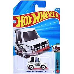 Базова машинка Hot Wheels Tooned Volkswagen Golf MK1 біла (5785) JJK16