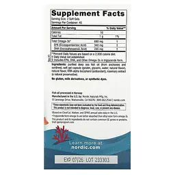 Риб'ячий жир для дітей Nordic Naturals Ultimate Omega 340 мг 90 міні капсул Полуниця - мініатюра 3