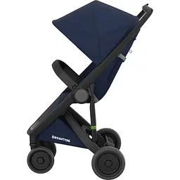 Прогулянкова коляска Greentom Classic Blue-Black (8718858972210) - мініатюра 3
