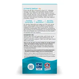 Риб'ячий жир Nordic Naturals Ultimate Omega-D3 120 капсул - мініатюра 3