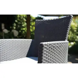 Комплект садових меблів Allibert Keter Rosario balcony set графіт - прохолодний сірий - мініатюра 5
