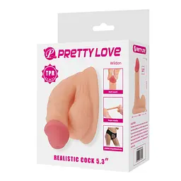 Фалоімітатор - Pretty Love Wildon, 13.5 см - мініатюра 2