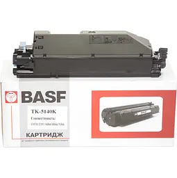 Туба з тонером BASF для Kyoсera Mita ECOSYS M6030cdn/TK-5140 аналог 1T02NR0NL0 Black ( 13500 ст.) (BASF-KT-TK5140K) - мініатюра 1
