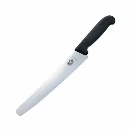 Кухонний ніж Victorinox Fibrox Pastry 26 см Serrated Black (5.2933.26)