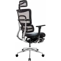 Офісне крісло GT Racer X-802L Bright Gray (W-20 B-40) [132222] - мініатюра 2