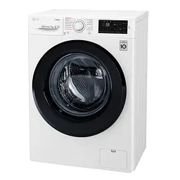 Пральна машина LG з фронтальним завантаженням F2J5HS6W, 7кг, 1200, A+++-10%, Пар, глибина 45см, Дисплей, Інвертор, Білий (F2J5HS6W) - мініатюра 5