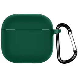 Чохол-накладка DK Apple AirPods 4 | Silicone Candy Friendly з карабіном (green)