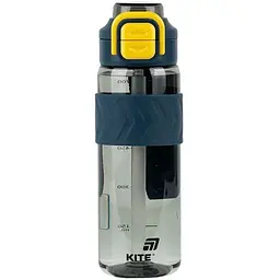 Поїльник-непроливайка Kite 800 мл, сіро-жовта (K25-1234-1)