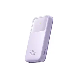 Батарея універсальна Baseus Comet 20000mAh 22.5W PD QC Purple (PPMD020105) - мініатюра 2